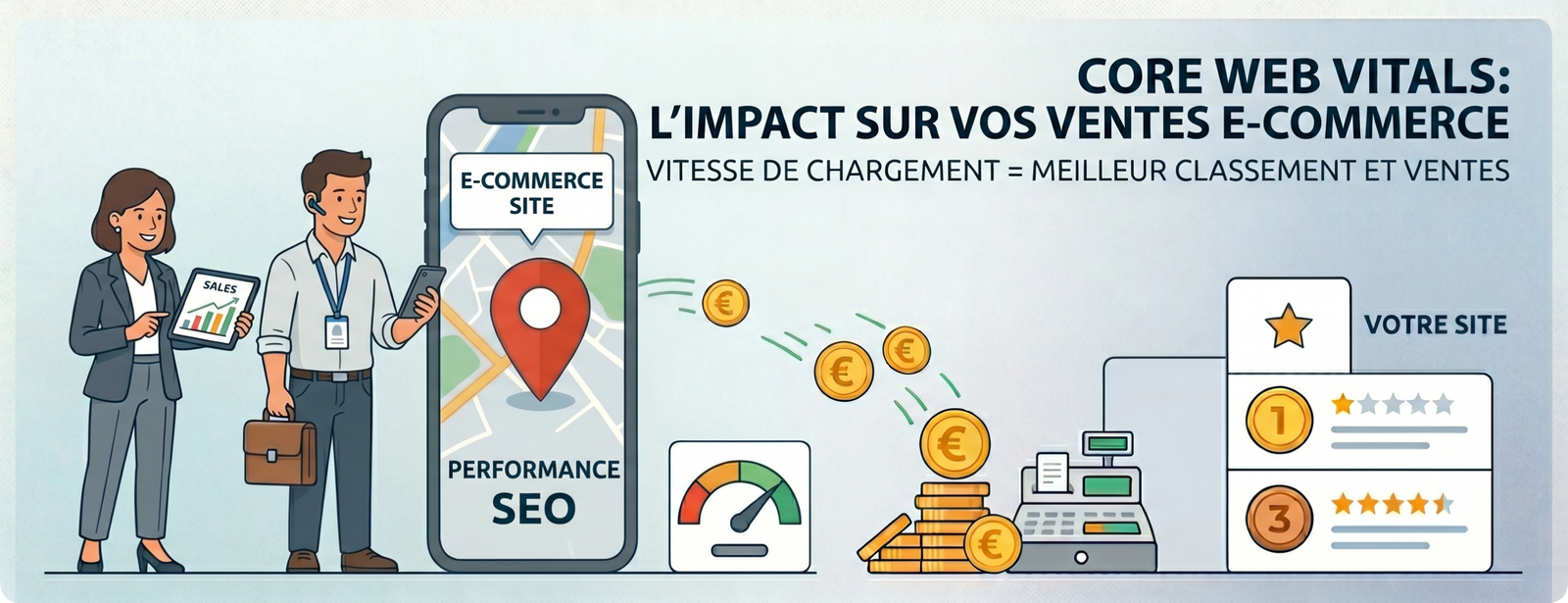 Vitesse de chargement et Core Web Vitals : l'impact direct sur vos ventes et votre SEO e-commerce